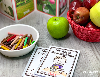 Apple Science Activities for Preschool & PreK : An Apples Investigation