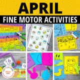 April & Spring Fine Motor Activities