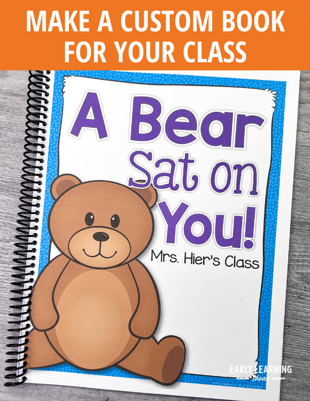 Bear Rhyming Editable Name Book