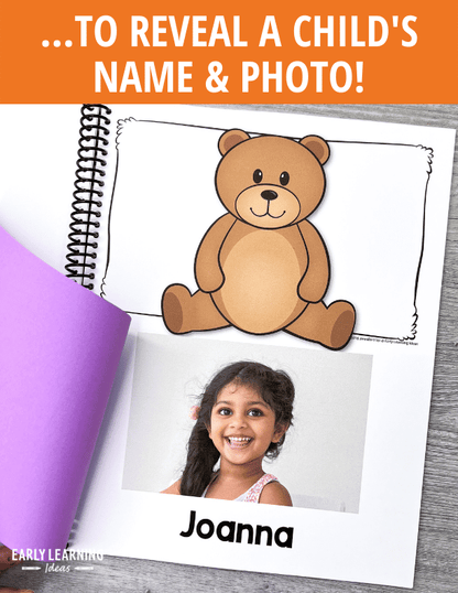 Bear Rhyming Editable Name Book