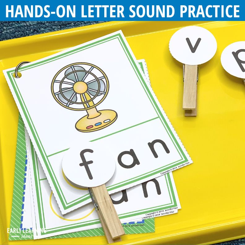 CVC Beginning Sound Clip Cards