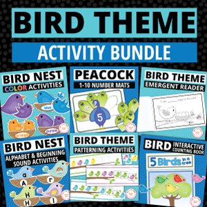 Spring Birds Activity Bundle