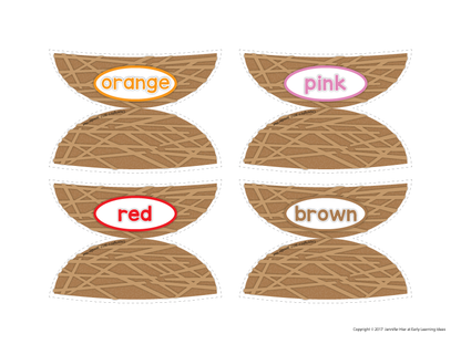 Bird Color Sorting Activity