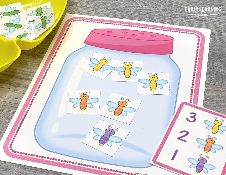 Bug 1-20 Number Activities