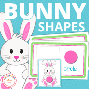 Bunny Shape Sorting Activity