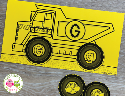 Construction Theme Alphabet & Beginning Sound Activity