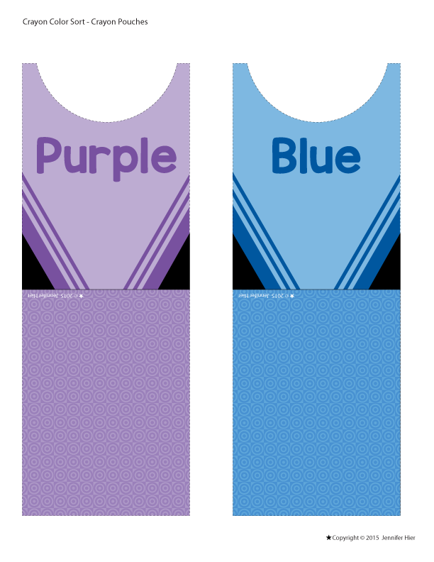 Crayon Color Matching Activity