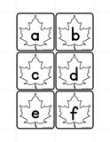 Fall Leaves Alphabet & Beginning Sound Activty