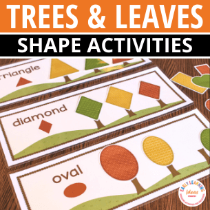 Tree Shape Activity Fall Trees Shape and Size Sorting Activity – Early Learning Ideas