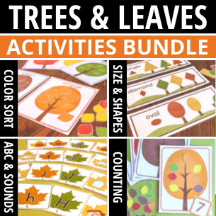 Fall Tree Activity Bundle – Early Learning Ideas