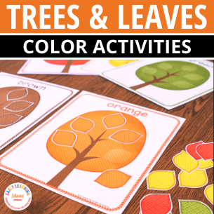 Tree Color Practice Tree Color Sorting Activities – Early Learning Ideas