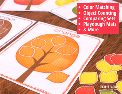 Tree Color Sorting Activities