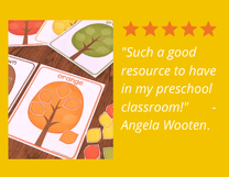 Tree Color Sorting Activities – Early Learning Ideas