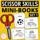 Scissor Practice Set 1 | Cutting Practice Mini Books