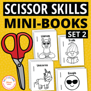 Scissor Practice Set 2 | Cutting Practice Mini Books