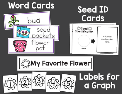 Flower Science Investigation Activities for Preschool