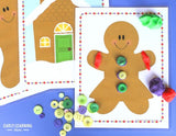 Gingerbread Math & Playdough Mats