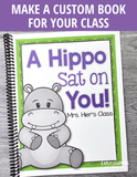 Hippo Rhyming Editable Name Book