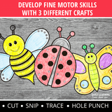 Insects Fine Motor Craft Activities