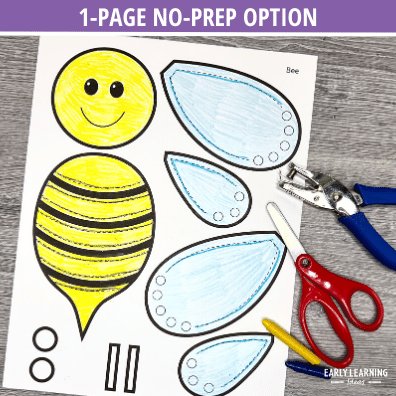 Insects Fine Motor Craft Activities