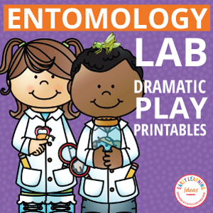 Entomology Lab (Bug Research Lab) Dramatic Play Printables