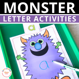 Letter Monster Rhyme Monster Alphabet & Letter Formation Activities – Early Learning Ideas