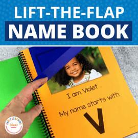 Name Activity Lift the Flap Book