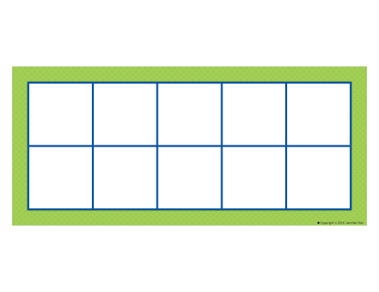 Counting & Number Activities with a Ten Frame