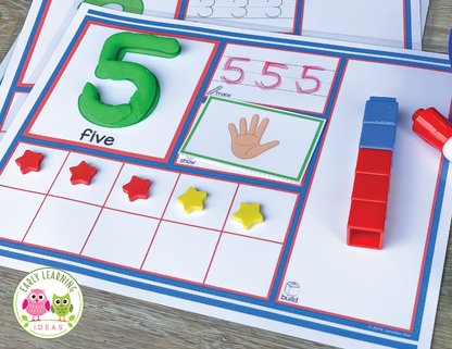 Number Activity Mats 1-20