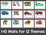 Counting and Number Mats for the Year