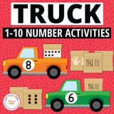 Transportation Counting and Number Activities
