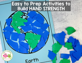 Paper Tearing Fine Motor Activities to Build Hand Strength