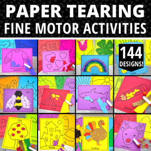 Seasonal Tearing Paper Activities