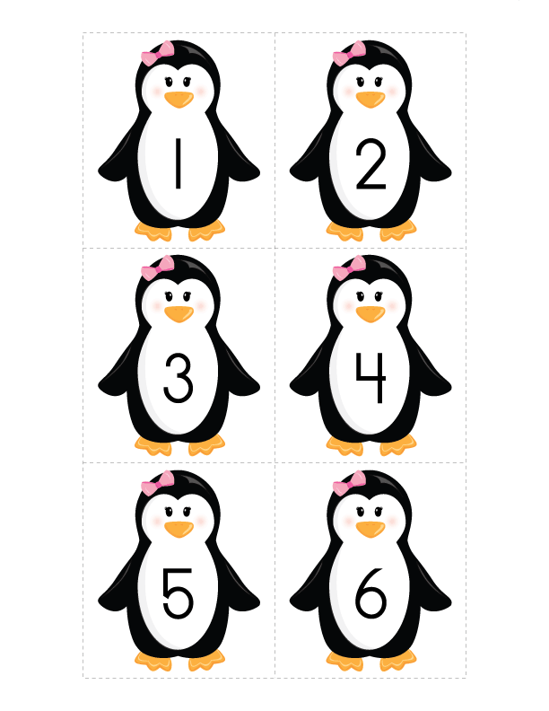 Penguin Math Activities