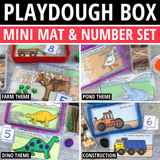 Playdough Mats for Playdough Boxes