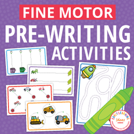 Fine Motor Activities - Pre-Writing Activities for the Whole Year