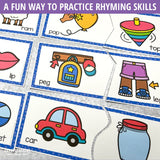 Rhyming Practice Puzzles with CVC Words