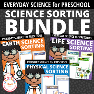 Everyday Science Sorting Activity Bundle – Early Learning Ideas