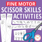 Scissor Skills Practice for the Whole Year
