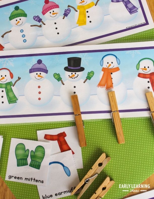 Snowman Activity Bundle