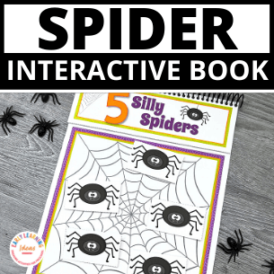 Five Silly Spiders Interactive Counting Book