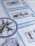 Counting Syllables - Hands- On Phonological Awareness Activities - Winter Theme