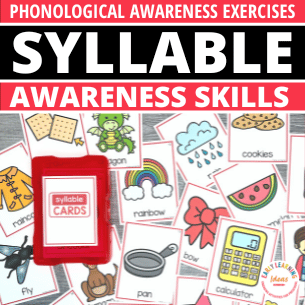 Syllable Awareness Exercises - Phonological Awareness Program