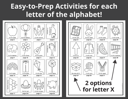 Paper Tearing Alphabet Fine Motor Activity