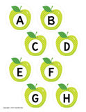 Apples Alphabet and Beginning Sound Activities