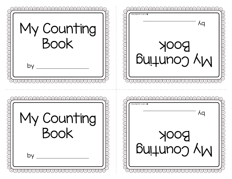 Make Your Own Number Books | 1-10 Counting Books