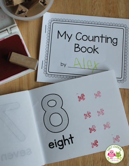 Make Your Own Number Books | 1-10 Counting Books