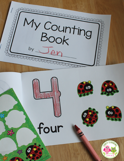 Make Your Own Number Books | 1-10 Counting Books