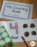 Make Your Own Number Books | 1-10 Counting Books