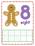 Gingerbread Math & Playdough Mats